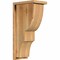 Ekena Millwork Ridgewood Rough Sawn Corbel w/Backplate, Western Red Cedar, 8"W x 12"D x 24"H COR08X12X24RID01RWR - alternate 1